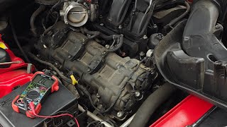 Dodge Challenger cylinder misfire / bad injector replacement and troubleshooting P0300 P0306 P0206