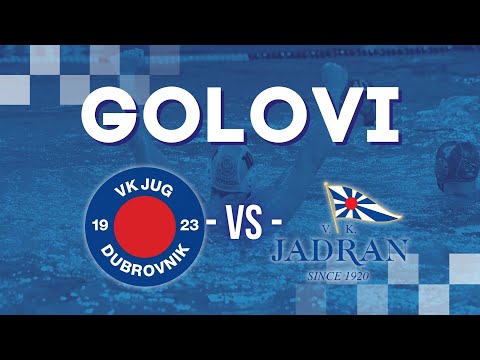 Golovi s druge finalne utakmice: VK Jug AO vs VK Jadran