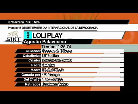 CARRERAS SINT MELO 27/9/25 | EN VIVO | URUGUAY