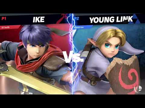 Tap Jump #2 WR1 - LilBulb (Ike) vs. Elektroe (Young Link)