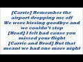 Brad Paisley ft. Carrie Underwood - Remind me