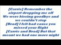 Brad Paisley ft. Carrie Underwood - Remind me ...