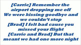 Brad Paisley ft. Carrie Underwood - Remind me