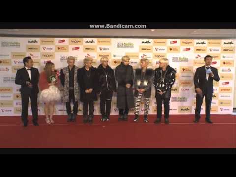 121214 B.A.P @ MelOn music awards - red carpet [HD]