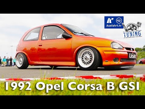1992 Opel Corsa B GSI inkl. Sound-Check und CarPorn - Ausfahrt.tv Tuning