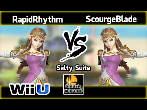 SmashMasters - SALTY SUITE ZELDA DITTO - SM | RapidRhythm VS TCON | ScourgeBlade