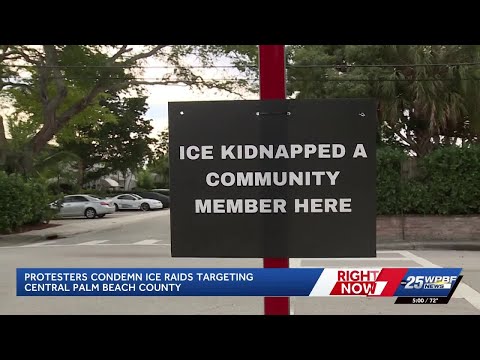Lake Worth Beach protest highlights impact of ICE raids