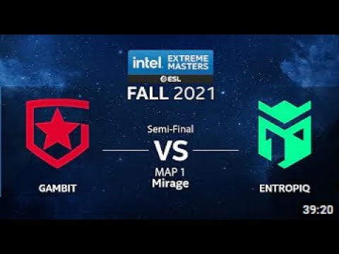 [CSGO] GAMBIT vs Entropiq - FINALE - V4 Future Sports Festival 2021