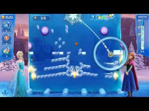 Frozen Free Fall: Icy Shot Level 128 - NO BOOSTERS ☃☃☃