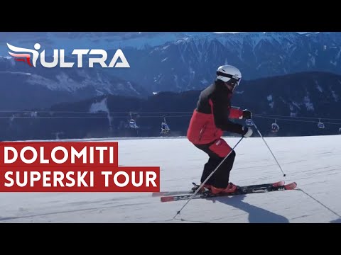 DOLOMITI SUPERSKI TOUR 2023 ep. 12 - Pista Trametsch, comprensorio Plose, Bressanone - ICARUS ULTRA