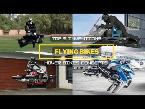 5 Hover Bikes 2022 and New Inventions | Flying Motorcycle Concepts #hoverbike #flyingbike