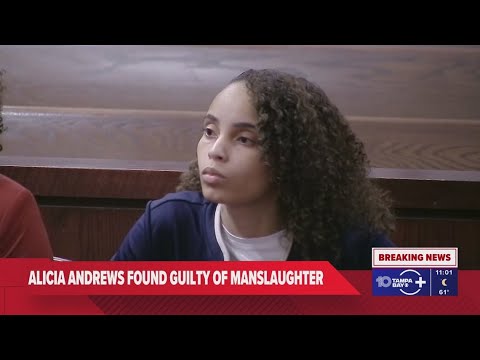 Jury finds Alicia Andrews guilty of manslaughter in Julio Foolio's murder trial