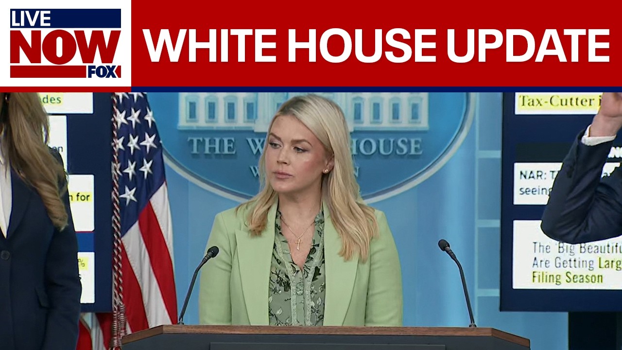 White House briefing amid Iran ceasefire