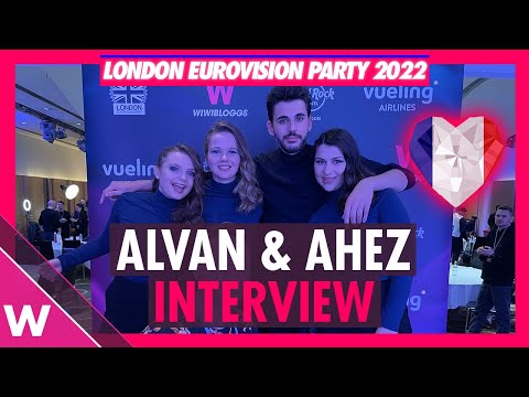 Alvan & Ahez - "Fulenn" (France 2022) INTERVIEW @ London Eurovision Party 2022