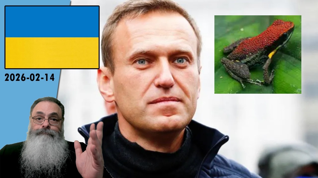 #Ucrânia 2026-02-14: ALEXEI NAVALNY foi ENVENENADO na PRISÃO, o que SURPREENDE um total de 0 PESSOAS