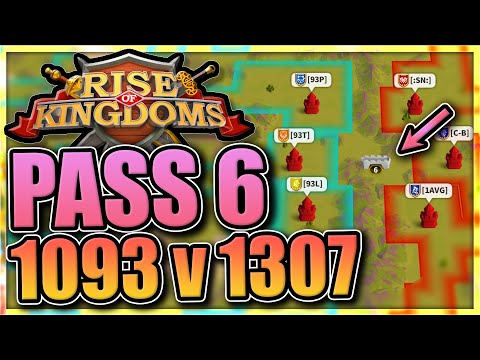Pass Opens Now [1093 vs 1307] Warriors Unbound KvK in Rise of Kingdoms