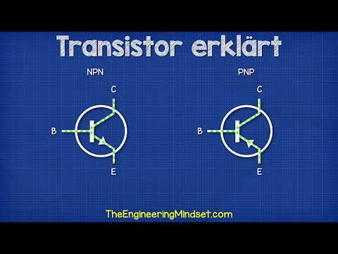 Transistor erklärt - Wie funktioniert ein Bipolar-NPN-Transistor