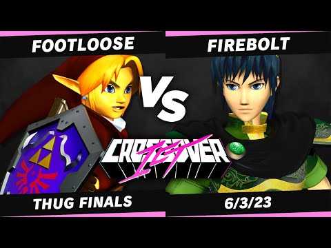 Crossover ICT #22 - Footloose (Link, Sheik) VS. Firebolt (Marth) - THUG FINALS