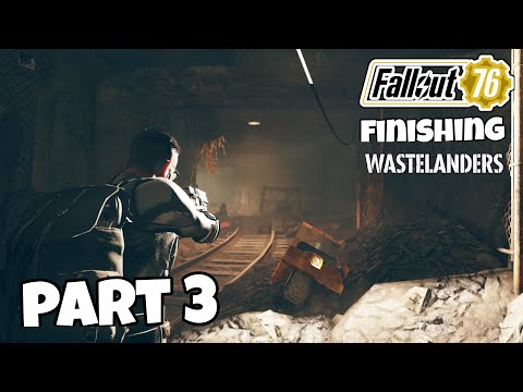 RADSCORPIONS! - Fallout 76 Cheating Death Quest Finishing Wastelanders Part 3