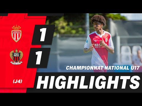 Highlights AS Monaco - OGC Nice  - 4ème journée Championnat National U17