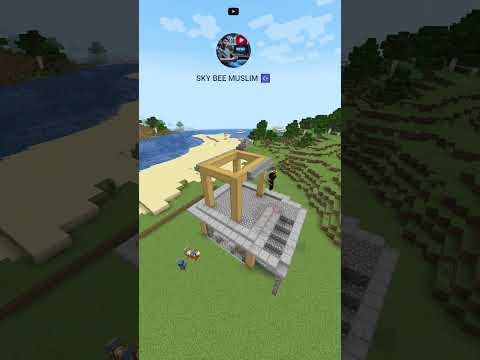 AMAZING MUSLIM SKY BEE || Epic Minecraft Builds!