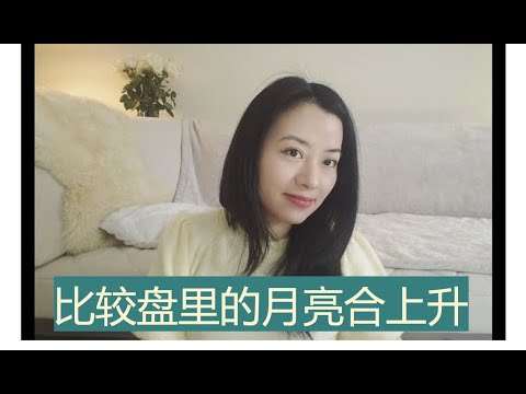 月亮合上升