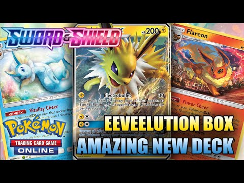 JOLTEON GX / EEVEELUTION BOX DECK IS SOOO GOOD! (Pokemon TCG)
