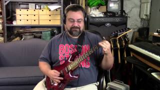 Video thumbnail for '92 Ibanez 540SFMT with flame maple top in Cherry Wine by Steve from Boston