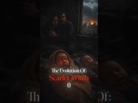 Evolution of Scarlet Witch 🧹🪄 #scarletwitch #wanda #vision ##marvel #mcu #history #evolution #aiart