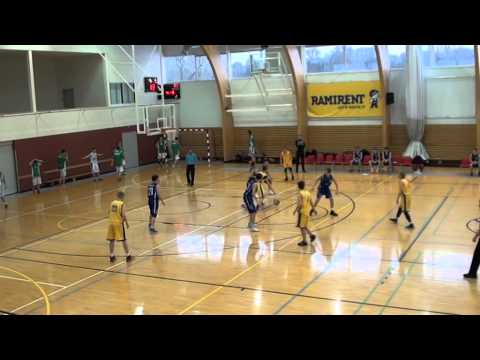 EYBL U17, Turu West Coast All-Stars - BS Jurmala, IV veerandaeg, 18.01.2015, Jõhvi