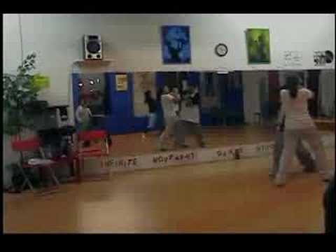 Tyna Q rehersing at IMD Studios