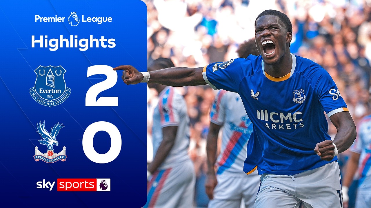 Dewsbury-Hall & Barry give Toffees TOP start 🔵 | Everton 2-0 C Palace | Premier League Highlights