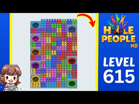 Hole People Level 615 Solution Walkthrough