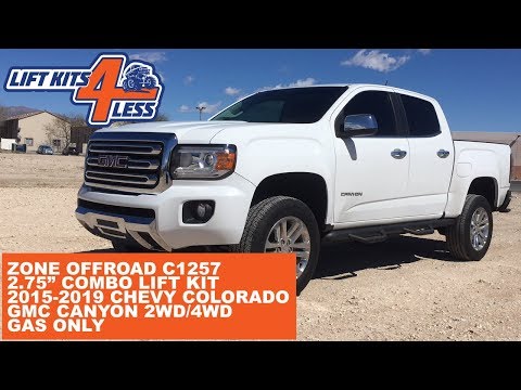 Product Review Zone Offroad C1257 Combo 2.75" Lift Kit 2015-18 Chevy Colorado & GMC Canyon
