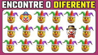 💎😜👑ACHE O EMOJI DIFERENTE Edição Novos Desafio De Emojis NIVEL MAXIMO
