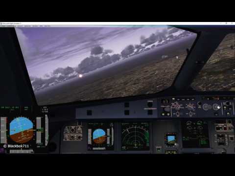 FSLabs A320-X Failure: Engine Failure at 500 feet - EGLL