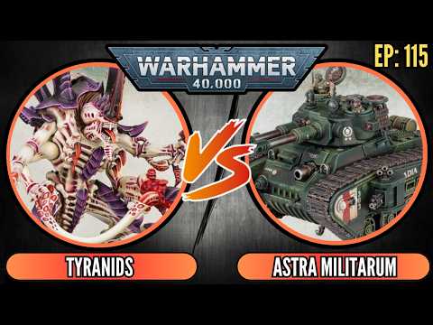 Tyranids vs Astra Militarum | Warhammer 40k 10th Ed Battle Report Ep115
