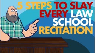 [LAW SCHOOL PHILIPPINES] How to Slay Every Recitation in Law School