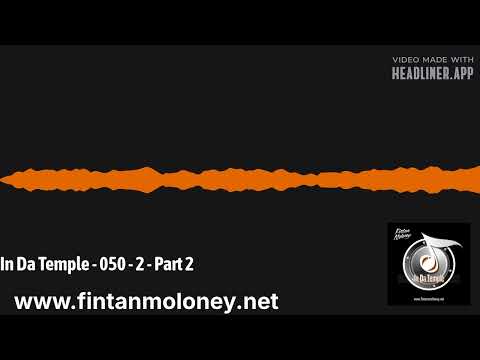 Fintan Moloney - In Da Temple - Classic House MIx  (2000s - Pt 2)