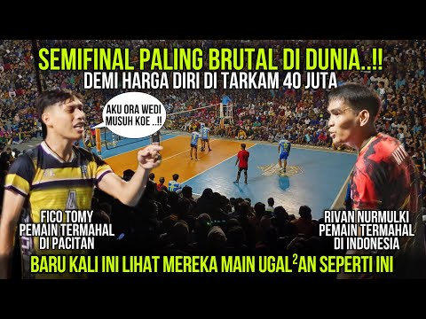 AMAZING‼️ RIVAN NURMULKI & FICO TOMY BUAT SENAM JANTUNG PULUHAN RIBU PENONTON HINGGA MENIT AKHIR 😱