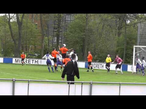 5 mei 2012 Elinkwijk B2 - VV De Meern B1 com 2-3, kopbal Max