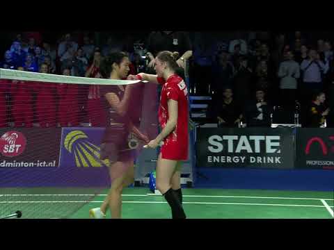 Match point - Denmark (Line Højmark Kjaersfeldt) vs Germany (Yvonne Li) - EMTC 2019