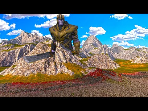 5,000 Thanos vs 15,000 Giant Troll & 2.7 million Evils !! Ultimate Epic Battle Simulator 2  | UEBS 2