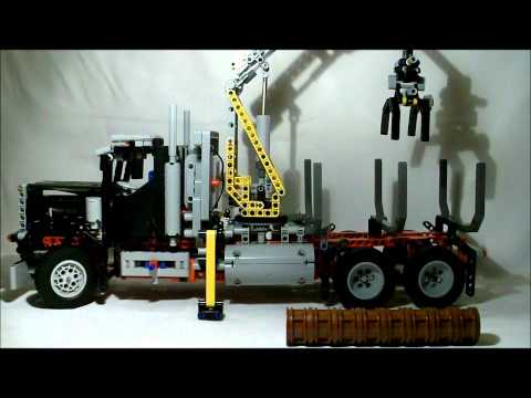 Vidéo LEGO Technic 9397 : Le camion forestier