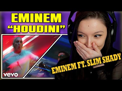 Slim Shady ft. Eminem - Houdini | FIRST TIME REACTION