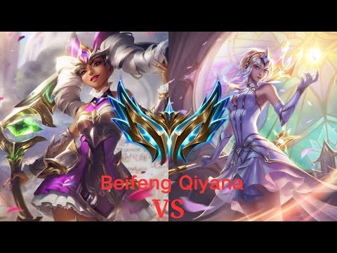 Beifeng Qiyana VS Lux — Challenger CN Super Server