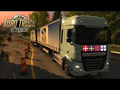 GUIDO UN AUTOTRENO! #22 - DLC SCANDINAVIA - EURO TRUCK SIMULATOR 2