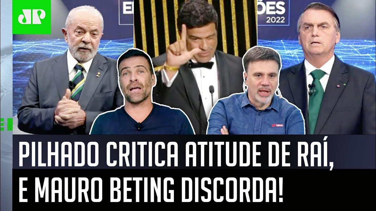 "O Raí fez o 'L' de 'Lula' na Bola de Ouro, e EU ACHEI..." Pilhado CRITICA, e Mauro Beting DISCORDA!
