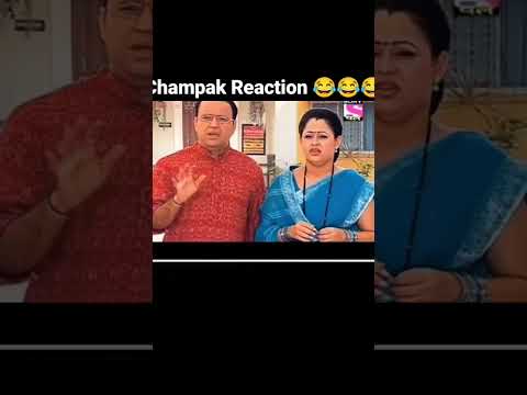 Champaklal reaction😂😂😂