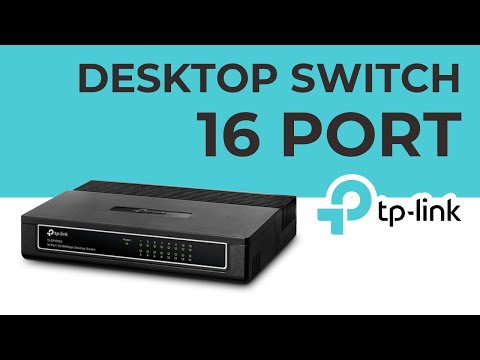 Šakotuvas TP-LINK 16 prievadų 10/100 Mbps komutatorius darbalaukio video